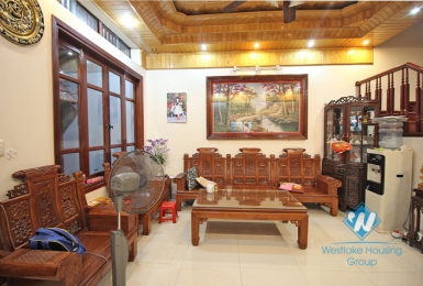Large and luxurious house for rent in Ba Dinh District